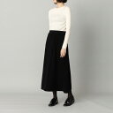 ウールカシミヤ ニットスカート 黒 ウールカシミヤ 黒スカート ブラック 上質素材 やわらかい 上品 きれいめ 秋冬スカート レディース 女性 ニットスカート カジュアル 保温性 軽い 暖かい
