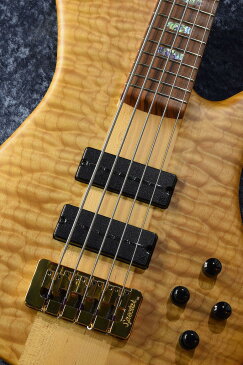 Spector USA NS5XL SC 5A Quilted Maple,Water Cured NY Water Tank Redwood/Pau Ferro -Natural Mat-【NEW】【日本総本店ベースセンター在庫品】