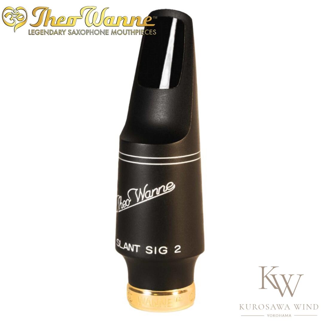 Theo Wanne SLANT SIG 2 HARD RUBBER TENOR MOUTHPIECE 