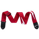 Gibson ASBOLT-RED The Lightning Bolt Seatbelt Red【横浜店在庫品】