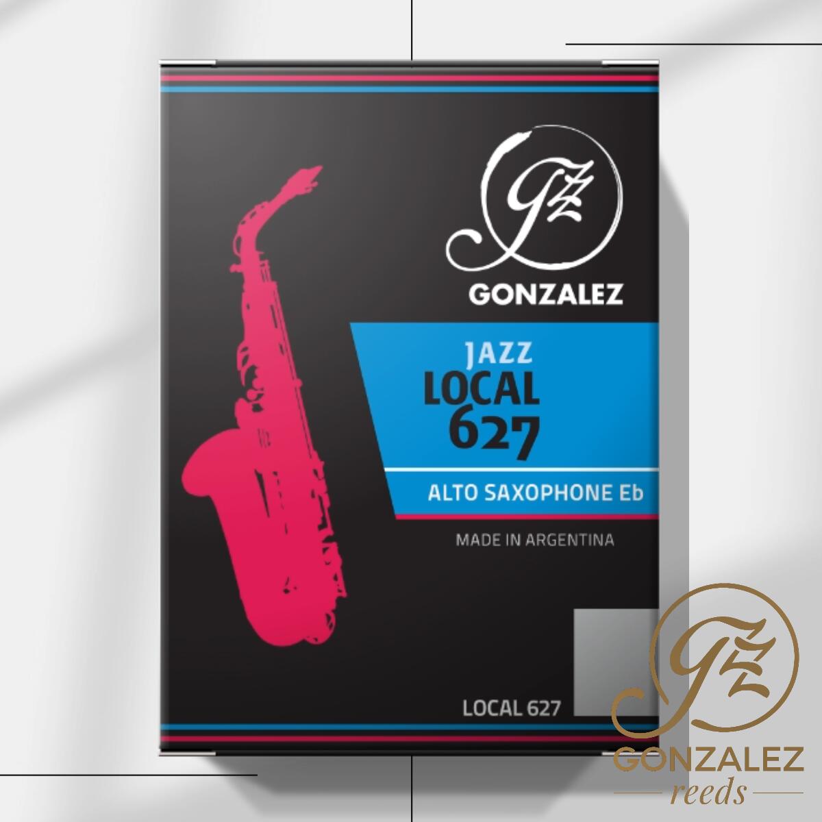 GONZALEZ JAZZ "LOCAL 627" MODEL アルトサックス リード 10枚入り【ゴンザレス】【管楽器専門店】【Wind Nagoya】