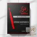 ----------------------------------------------------------------- [ GONZALEZ CLASSIC(GC) SOPRANO SAXOPHONE REEDS ] 「待望のレギュラーリード・ファイルドカット“クラシック”モデル!!」 待望のファイルドカット・リードの登場!! ゴンザレスは初期モデル“FOF”からレギュラーモデル“RC”、“German”、“Jazz”と、 アンファイルドタイプのリードを多数製作してきましたが、 “GDモデル”で、初めてファイルドカットを採用しました。 そしてこちらは、「ファイルドカットのレギュラーリードのラインナップを」と言う、 プレイヤー達の要望に応え新たに製作に至った“クラシック”モデルです!! 100%自社栽培の良質で豊富な材料から作られるケーンの均質さに加え、 コントロールが容易でピュアな音色が特長です!! 1箱：10枚入り GONZALEZ(ゴンザレス) 世界有数のクラリネット・サックスリードのメーカー。 製品に使用される原材料は、全てアンデス山脈の麓にある“3 de Mayo”の家族農園で栽培されている。 1982年の創業以来、世界最高の木管楽器用リードを作ることを使命に、 栽培、生産、製造、流通に至るまでの各段階での徹底した関与と品質管理により、 プロの音楽家の高い要求に応え続けている。 環境への配慮はもちろん、品質を第一に考慮し、 最高の原材料のみを使用し、最新の技術を駆使して製造を行っている。 〜 SHOP INFORMATION 〜 【楽器の購入・保証等について】 10万円以上の新品は当社5年間の保証付でご案内しております。 (新品価格10万円以下は1年間、中古品は6ヶ月 ※一部対象外あり) 店頭にはリペアマンが常駐しておりますので、 出荷前にお好みのセッティングを施すことも可能です。 もちろん、購入後のメンテナンス等も承っております。 銀行振込、代金引換、各種クレジットカード、 当社指定のショッピングクレジット、 下取り相殺がご利用いただけます。 (併用も可能です。事前にご相談下さいませ。) 【中古品・ヴィンテージ品・アウトレット品に関して】 すべて一点ものとなります。 WEB更新作業の都合上、ご注文頂いた際に既に売り切れている場合がございます。 万が一売り切れの際はご容赦くださいませ。 売り切れの新品に関しましては、 メーカー在庫確認後にお取り寄せにて承りますので、 お時間をいただく場合がございます。あらかじめご了承くださいませ。 諸事情により出荷にお時間を頂く場合もございます。 お急ぎの場合は事前に在庫・納期の確認をお申し付け下さいませ。 【免税に関して】 当店は免税店です。 「We just become Authorized TAX FREE shop!」 【買取・下取りについて】 クロサワウインド名古屋店では楽器の買取・下取りも行っております!! 店頭・お電話・メール・ウェブでお問い合わせを承っております。 最後に、 こちらの商品ページをご覧になって頂き誠にありがとうございます!! 詳細写真などのご希望がございましたら遠慮なくお申し付けください。 その他、ご不明な点などございましたらお気軽にお問い合わせくださいませ!! KUROSAWA WIND NAGOYA クロサワウインド名古屋店 〒460-0008 愛知県名古屋市中区栄 2-3-1 名古屋広小路ビルヂングB1F TEL : 052-201-2010 MAIL:nagoyawind@kurosawagakki.com