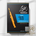 GONZALEZ JAZZ LOCAL 627 MODEL ソプラノサックス リード 10枚入り ※強度をご指定ください【ゴンザレス】【管楽器専門店】【Wind Nagoya】