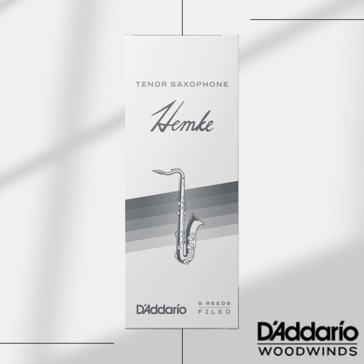 D'Addario Woodwinds FREDERICK L. HEMKE TENOR SAXOPHONE REEDS 【ダダリオ/リコ】【リード】【ヘムケ】【テナーサックス 用】【ファ..