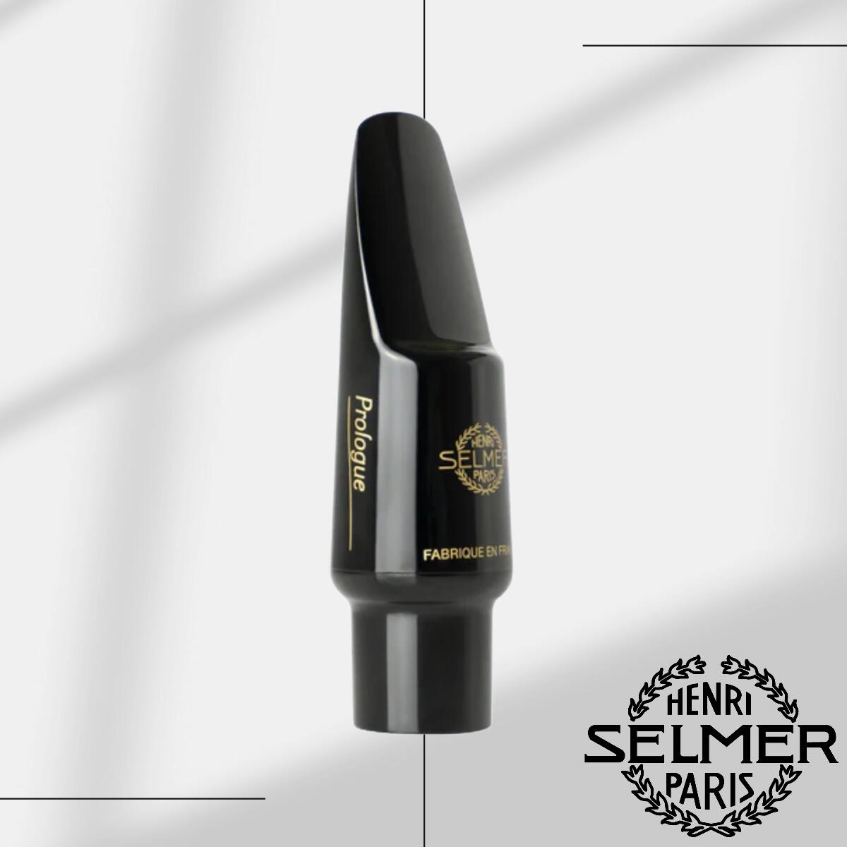 商品の説明 アルトサックス用 マウスピース HENRI SELMER PARIS(ヘンリ・セルマー・パリ) ヘンリー(アンリ)・セルマー 氏により、フランス・パリへ最初の工房が設立されて以来  130年以上の実績を誇るフランスで最初の総合管楽器ブランド「H.SELMER」。 部品製造から組み上げまで、メイドインフランスにこだわり、 フランス・マントの工場は、作業面積20,000平方メートルに及ぶ。 サキソフォン・クラリネット・マウスピースを主軸に、世界中の奏者が認める至高のブランド。 PROLOGUE MOUTHPIECE FOR ALTO SAXOPHONE 材質：サーモプラスティックポリマー ティップ・オープニング：1.55mm フェイシング：24.00mm チェンバー：スクエア・チェンバー リガチャー・キャップ付き 息を入れた瞬間すばやく反応し、その吹奏感はきわめて軽やか。 1885年から世界の音楽家に常に素晴らしい楽器を届けてきた セルマー・パリ社のノウハウが生み出したこのプロローグには 新素材サーモプラスティックポリマーが採用され、 ハードラバー製と同様の演奏しやすさと豊かな音を生み出すことに成功しました。 そして何より、その価格は驚くほどの手ごろさで、 初心者の方にも安心しておすすめです。 SHOP INFORMATION 楽器の購入・保証等について 10万円以上の新品には当社5年の保証付でご案内しております。 (10万円以下の新品は1年間) 店頭にはリペアマンが常駐しておりますので、 出荷前にお好みのセッティングを施すことも可能です。 もちろん、購入後のメンテナンス等も承っております。 お支払い方法について 銀行振込、代金引換、各種クレジットカード、 当社指定のショッピングクレジット、 下取り相殺がご利用いただけます。 (併用も可能です。ご希望の場合は事前にご相談下さいませ。) 中古品・ヴィンテージ品・アウトレット品に関して すべて一点ものとなります。 WEB更新作業の都合上、ご注文頂いた際に既に売り切れている場合がございます。 万が一売り切れの際はご容赦くださいませ。 売り切れの新品に関しましては、 メーカー在庫確認後にお取り寄せにて承りますので、 お時間をいただく場合がございます。あらかじめご了承くださいませ。 諸事情により出荷にお時間を頂く場合もございます。 お急ぎの場合は事前に在庫・納期の確認をお申し付け下さいませ。 免税に関して 当店は免税店です。 「We just become Authorized TAX FREE shop!」 買取・下取りについて クロサワウインド名古屋店では楽器の買取・下取りも行っております!! 店頭・お電話・メール・ウェブでお問い合わせを承っております。 クロサワウインド名古屋店 KUROSAWA WIND NAGOYA 〒460-0008 愛知県名古屋市中区栄 2-3-1 名古屋広小路ビルヂング B1F TEL : 052-201-2010 MAIL:nagoyawind@kurosawagakki.com 最後に、 こちらの商品ページをご覧になって頂き誠にありがとうございます!! 詳細写真などのご希望がございましたら遠慮なくお申し付けください。 その他、ご不明な点などございましたらお気軽にお問い合わせくださいませ!!