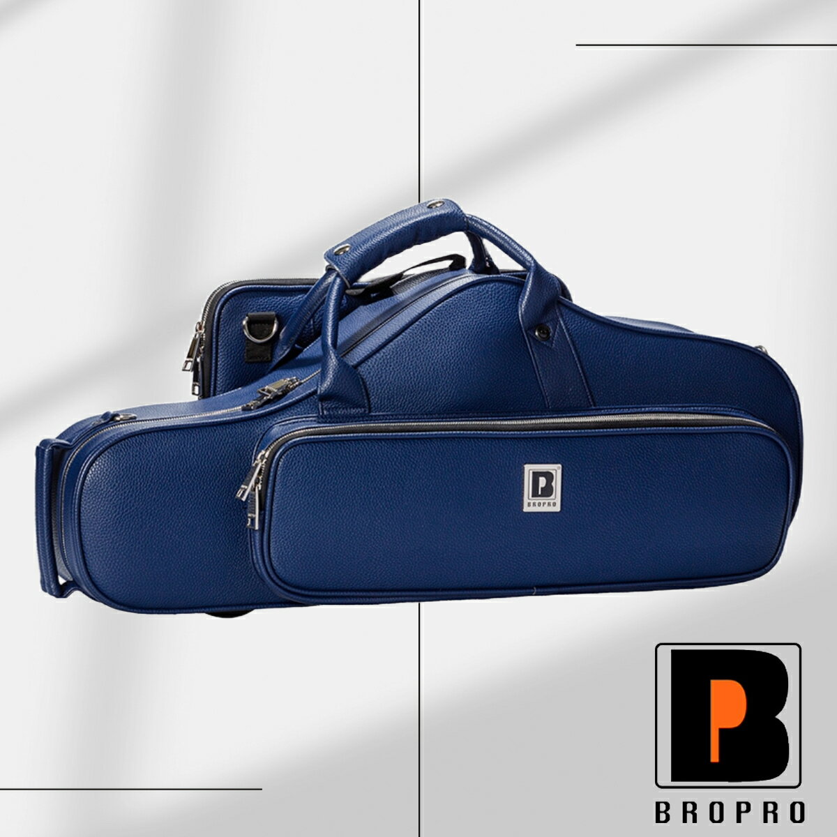 《残り1点！》　BROPRO W700CTLMB MIDNIGHT BLUE ALTO SAXOPHONE CASE 