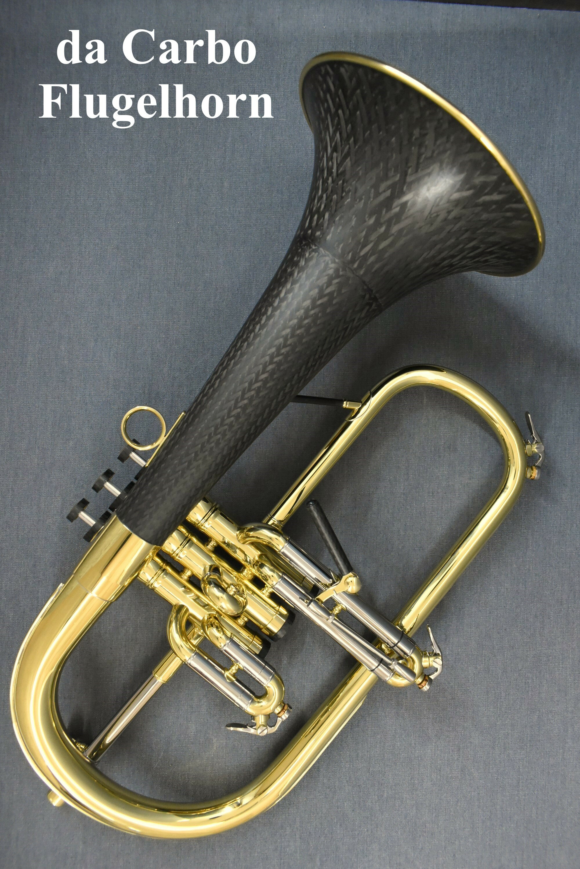 《受注生産/ご予約受付中！》da Carbo Flugelhorn【新品】【フリューゲル】【ダカーボ】【カーボンベル】【納期：6カ月～】【クロサワ楽器横浜店】