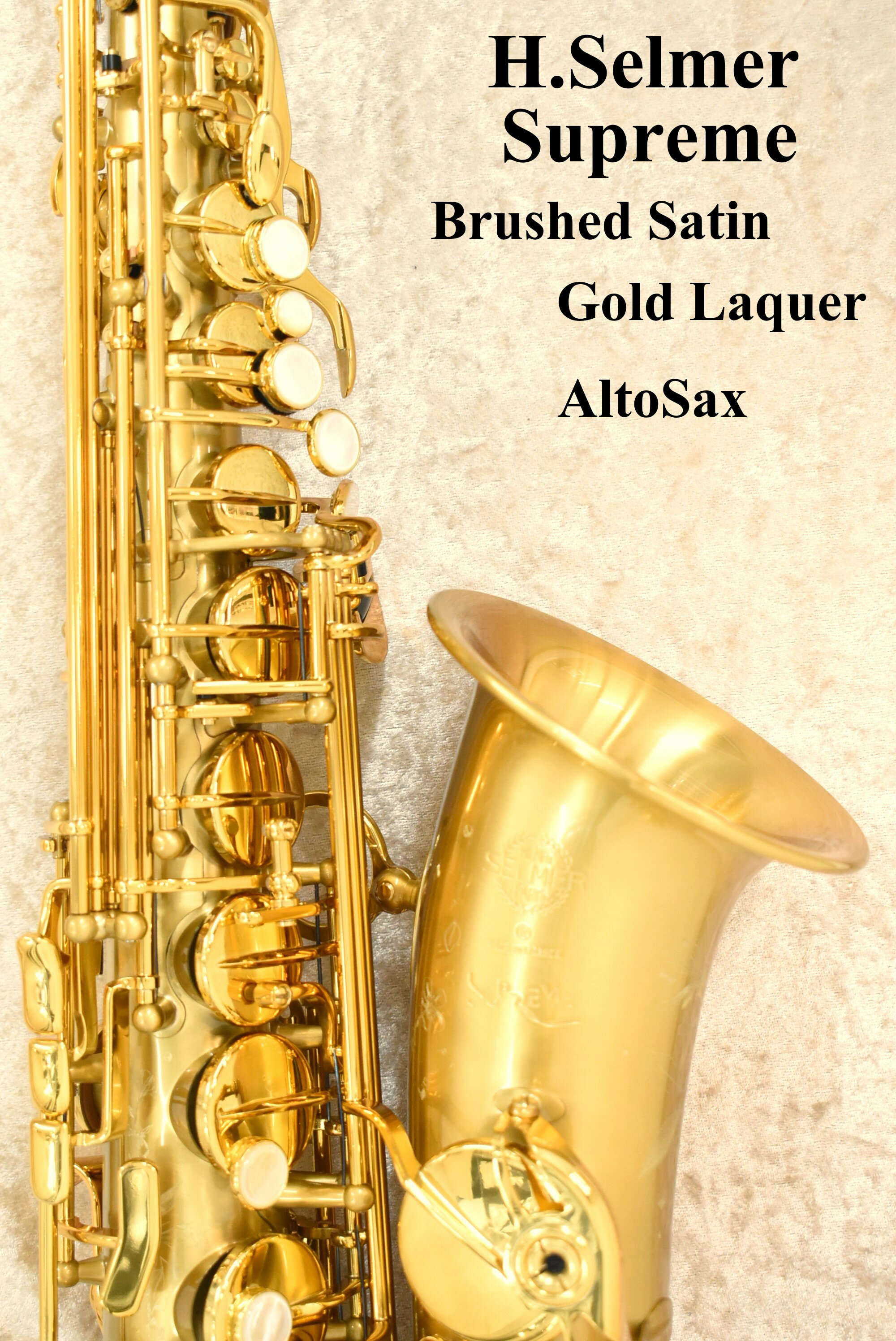 Ԥ󤻾ʡH.Selmer Supreme BrushedSatinGoldLaquerAltoSaxڿʡۡڥޡۡڥץ졼ۡڥȥåۡڥڴﲣŹ