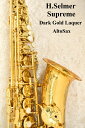 《お取り寄せ商品》H.Selmer Supreme DarkGoldLaquerAltoSax【新品】【セルマー】【シュプレーム】【アルトサックス】【クロサワ楽器横浜店】