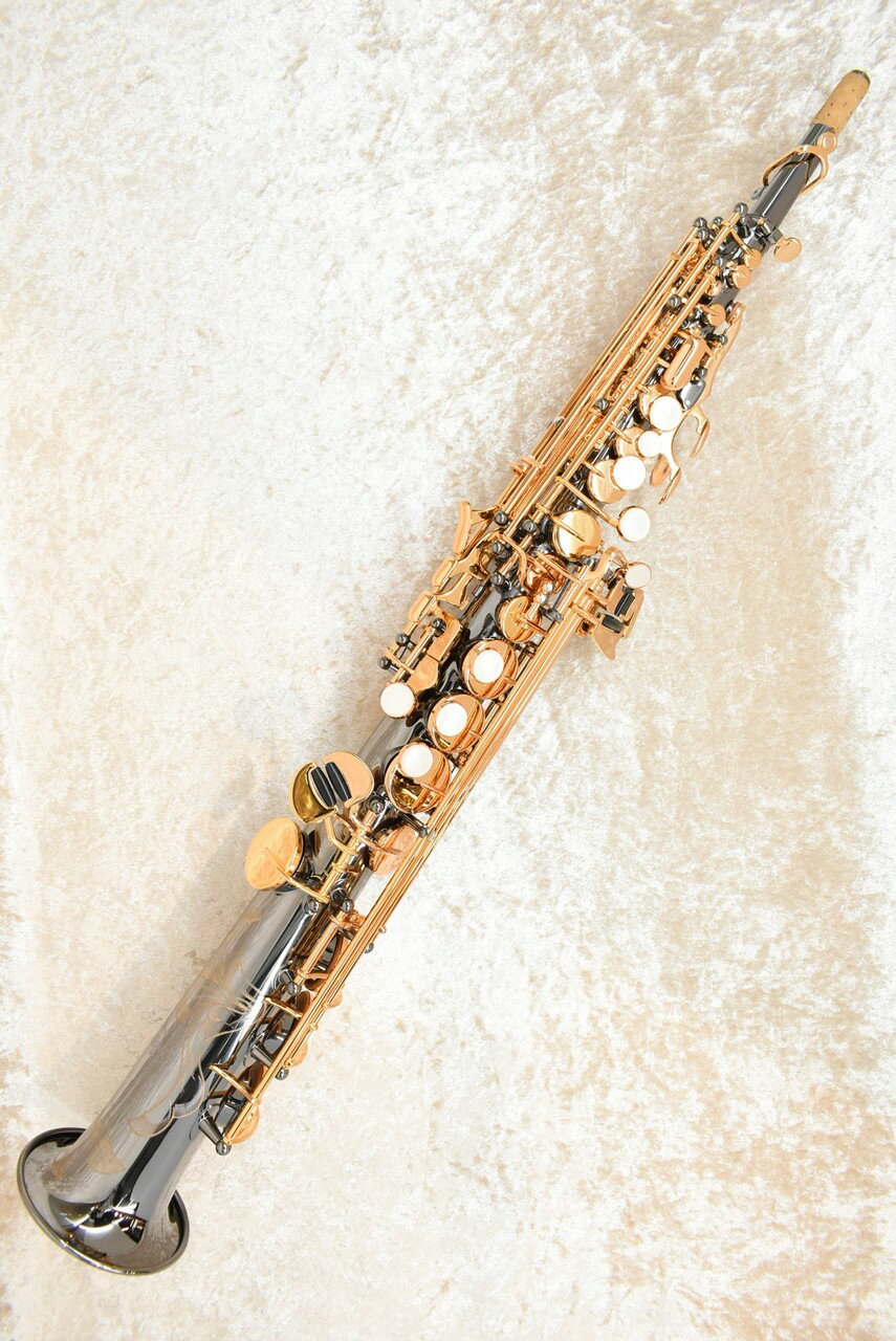 《次回入荷分/予約受付中！》Antigua Soprano Sax PowerBell BG【新品】【お取り寄せ商品】【アンティグア】【ソプラノサックス】【ストレート】【パワーベル】【ブラック】【ゴールド】【クロサワ楽器横浜店】