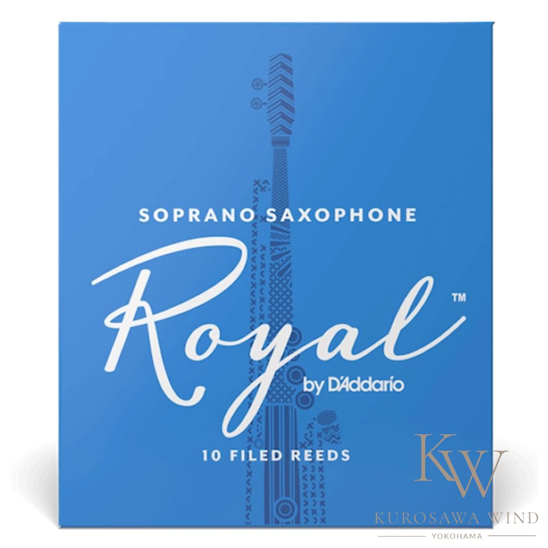 D'Addario ROYAL BY D'ADDARIO SOPRANO SAXOPHONE REEDS ※お取り寄せ商品※【ダダリオ】【ソプラノサックス】【リード】【ロイヤル】【10枚入り】【新品】【横浜】【WIND YOKOHAMA】