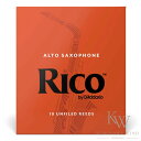 D'Addario RICO BY D'ADDARIO ALTO SAXOPHONE REEDS 【ダダリオ】【アルトサックス】【リード】【リコ】【10枚入り】【新品】【横浜】【WIND YOKOHAMA】