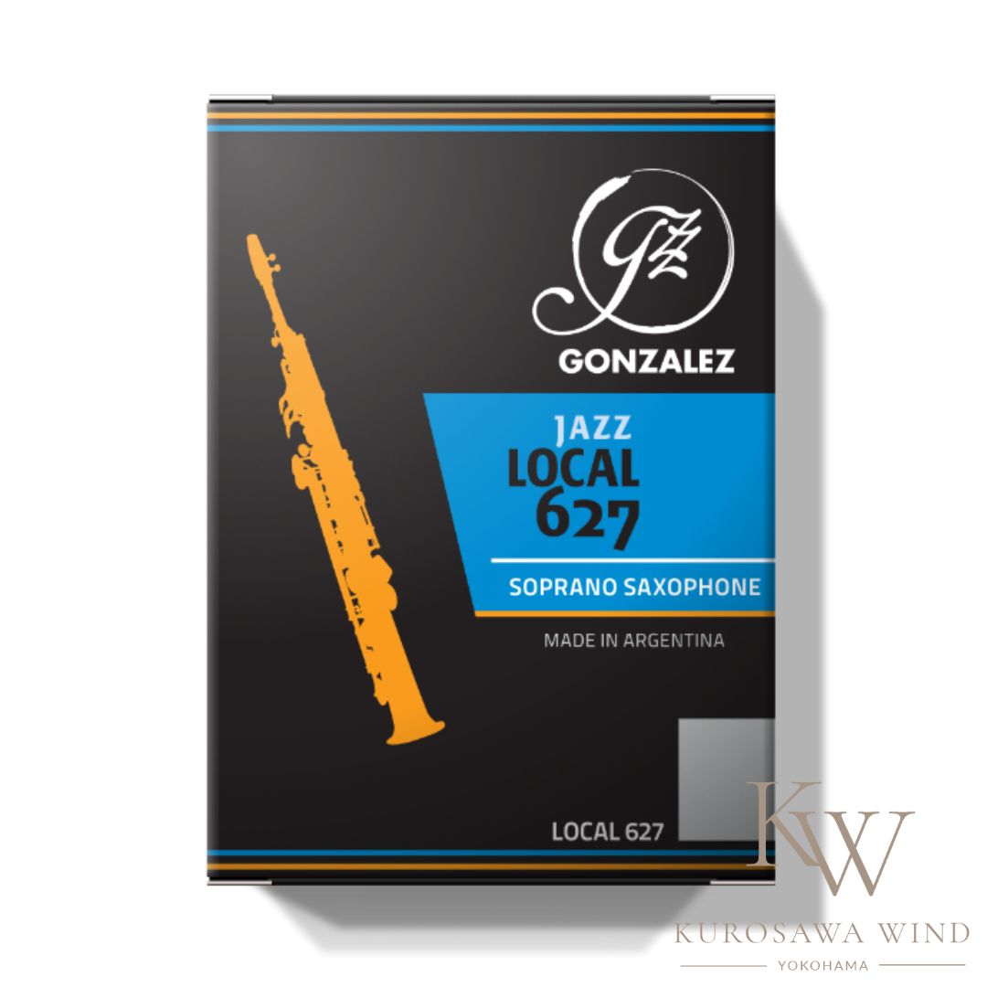 Gonzalez S.SAX REED Jazz Local 627 【ゴンザレス】【ソプラノサックス】【リード】【ジャズ】【10枚入り】【新品】【横浜】【WIND YOKOHAMA】 1