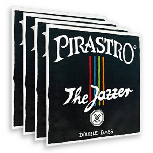 Pirastro The Jazzer/ジャザー【4弦セット/オーケストラチューニング】【コントラバス弦】【日本総本店コントラバスフロア在庫品】