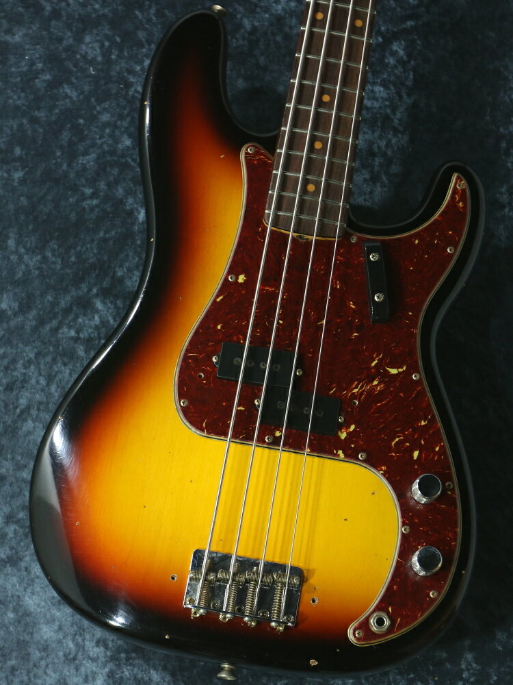 Fender Custom Shop 1963 Precision Bass Jurneyman Relic 3TS【重量3.76kg】【日本総本店ベースセンター在庫品】