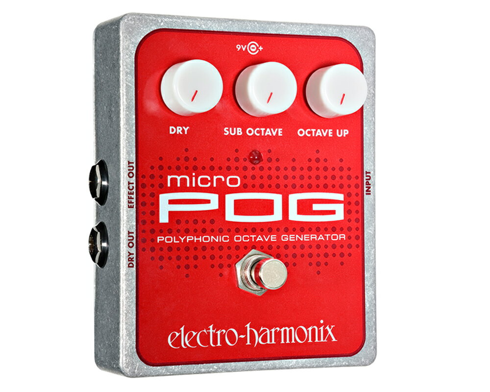 electro-harmonix Micro POG  (ポリフォニック・オクターブ・ジェネレーター)