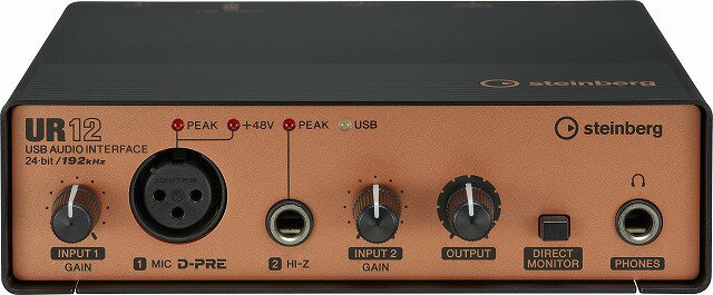 Steinberg UR12 2 x 2 USB audio interface (ǥ󥿡ե)ONLINE STORE