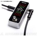 - Chromatic Pedal Tuner PW-CT-20 - ダダリオから圧倒的なレスポンスを誇る32ビットの高速プロセッサーを搭載したペダルチューナーが登場。 アルミ筐体はデザインにも拘り、傾斜角の付いた大型画面と高輝度LEDを採用し、高い視認性を確保。 クイックかつ性格なチューニング機能を誇り、415〜475Hzと幅広いキャリブレーション設定が可能。 トゥルーバイパス仕様で音質に影響することなく自宅やスタジオ、ステージで活躍するペダルチューナーです。 電源はDC9Vセンターマイナス、9Vバッテリー（006P）対応。