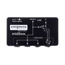 PhaserなどMIDIコントロール機能を装備したEmpress Effects製品に最適なMIDIコンバーターです。スタンダードな5ピンMIDIケーブルをシンプルなギターパッチケーブルで使用できるように変換し ます。9VセンターマイナスのDCパワーで動作いたします。　