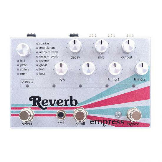 Empress Effects Reverb ギターエフェクター リバーブ 