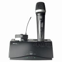 【AKG】CU400 ■WMS470送信機用充電器 ■同時に2台の送信機を充電可能。 ■充電池を入れたまま、送信機を上から差し込むだけで充電を開始。 ■充電状況を表示するLEDを装備。 ※送信機は付属していません。 スペック 対応電池 &nbsp;&nbsp;&nbsp;&nbsp;&nbsp;&nbsp;ニッケル水素またはニッケルカドミウム充電池、容量1500mAh以上 充電時間 &nbsp;&nbsp;&nbsp;&nbsp;&nbsp;&nbsp;送信機1台：約1.5時間、送信機2台：約3時間 ※充電池により異なる 電源 &nbsp;&nbsp;&nbsp;&nbsp;&nbsp;&nbsp;AC100V、50/60Hz、0.3A（付属の電源アダプター） 寸法（W×H×D） &nbsp;&nbsp;&nbsp;&nbsp;&nbsp;&nbsp;190×75×116mm（除突起部） 質量 &nbsp;&nbsp;&nbsp;&nbsp;&nbsp;&nbsp;440g 付属品 &nbsp;&nbsp;&nbsp;&nbsp;&nbsp;&nbsp;単3形ニッケル水素充電池×2、電源アダプター ※マイク及び送信機は付属していません。