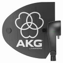 【AKG】SRA2 B/EW アクティブ指向性アンテナ ■指向性があるため、余計な電波の影響を抑えて、狙った電波を確実にキャッチ。 ■アンテナ・ゲインは4.5～6dB。内蔵のブースターは17dBで、長い距離でも確実に信号を伝送。 ■通電が確認できるLEDを装備。 ■マイクスタンド等に取り付け可能。また、本体は防水仕様で屋外での使用にも対応。 スペック 対応周波数帯域 &nbsp;&nbsp;&nbsp;&nbsp;&nbsp;&nbsp;B型 指向角度 &nbsp;&nbsp;&nbsp;&nbsp;&nbsp;&nbsp;70° ゲイン &nbsp;&nbsp;&nbsp;&nbsp;&nbsp;&nbsp;アンテナ：4.5～6dB、ブースター：17dB 端子 &nbsp;&nbsp;&nbsp;&nbsp;&nbsp;&nbsp;RF出力：BNC（50Ω）×1 電源 &nbsp;&nbsp;&nbsp;&nbsp;&nbsp;&nbsp;DC8V※アンテナ分配器（APS4）またはアンテナ/ブースター用パワーサプライ（ASU4000）からアンテナケーブルを介して供給 寸法（W×H×D） &nbsp;&nbsp;&nbsp;&nbsp;&nbsp;&nbsp;268×269×30mm（除突起部） 質量 &nbsp;&nbsp;&nbsp;&nbsp;&nbsp;&nbsp;300g