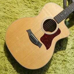 【現品特価!!】【試奏動画あり】Taylor 214ce-Koa DLX #22100613242【箱鳴り抜群!!】【トラ杢サイド&バック】【送料無料】【池袋店在庫品】