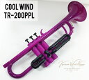 ・Cool Windについて Cool Wind(クールウインド)はABS樹脂でできたプラスチック製の管楽器です。 2019年10月8日に放送されたテレビ番組「芸能人格付けチェックMUSIC~秋の3時間スペシャル」で金属のトランペットの聞き分けの対象商品として紹介されたのが、このCool Windのトランペットです。 金属のトランペットと聞き間違えそうになる程本格的なサウンドで、これから管楽器を始めようか迷っている方や、気軽に音楽を楽しみたい方、イベントでのアンサンブルや新入生歓迎会での出し物など、さまざまな用途で使用できます。 金属のトランペットに使用されるバルブオイルもこのCool Windでも使用が可能で、ピストンの動きをスムーズにすることもできます。 また、主管の抜き差しが可能で、音程調節もできます。（写真8枚目をご覧ください） お手入れも楽々で、汚れが付着した場合も、通常のクロスでさっと拭くことが可能です。 プラスチックのマウスピースとソフトケースが付属しており、持ち運びも楽々です。 何よりも、一番の見どころは軽さにあります。 なんと、このトランペット、たったの、、500gしかありません。 小さなお子様でも安心してかまえることが出来ます。 Cool Windのトランペットで、音楽への第一歩を踏み出してみませんか。 仕様 調子：B♭ 管体：ABS製(プラスチック製) カラー：パープル 付属品 ・ソフトケース ・プラスチック製マウスピース ＊入荷時期によって内容が異なる場合がございます。 ＊こちらの商品は保証書は付属しておりません。 予めご了承下さい。 INFORMATION 【楽器購入・保証について】 お支払い方法は、銀行振込、代金引換、各種クレジットカード、 当社指定のショッピングクレジット、 下取り相殺がご利用いただけます。 (併用も可能です。事前にご相談下さいませ。) 【中古品・ヴィンテージ品・アウトレット品に関して】 すべて一点ものとなります。 WEB更新作業の都合上、ご注文頂いた際に既に売り切れている場合がございます。 万が一売り切れの際はご容赦くださいませ。 売り切れの新品に関しましては、 メーカー在庫確認後にお取り寄せにて承りますので、 お時間をいただく場合がございます。 あらかじめご了承くださいませ。 また、諸事情により出荷にお時間を頂く場合もございます。 お急ぎの場合は事前に在庫・納期の確認をお申し付け下さいませ。 【免税に関して】 当店は免税店です。「We just become Authorized TAX FREE shop!」 【買取・下取りについて】 クロサワウインド名古屋店では楽器の買取・下取りも行っております!! 店頭・お電話・メール・ウェブでお問い合わせを承っております。 最後に、このページを見ていただいた方へ。 こちらの商品ページをご覧になって頂き誠にありがとうございます!! 詳細写真などのご希望がございましたら遠慮なくお申し付けください。 その他、ご不明な点などございましたらお気軽にお問い合わせくださいませ!! KUROSAWA WIND NAGOYA (クロサワウインド名古屋店) 〒460-0008 愛知県名古屋市中区栄 2-3-1 名古屋広小路ビルヂング B1F TEL : 052-201-2010 MAIL:nagoyawind@kurosawagakki.com
