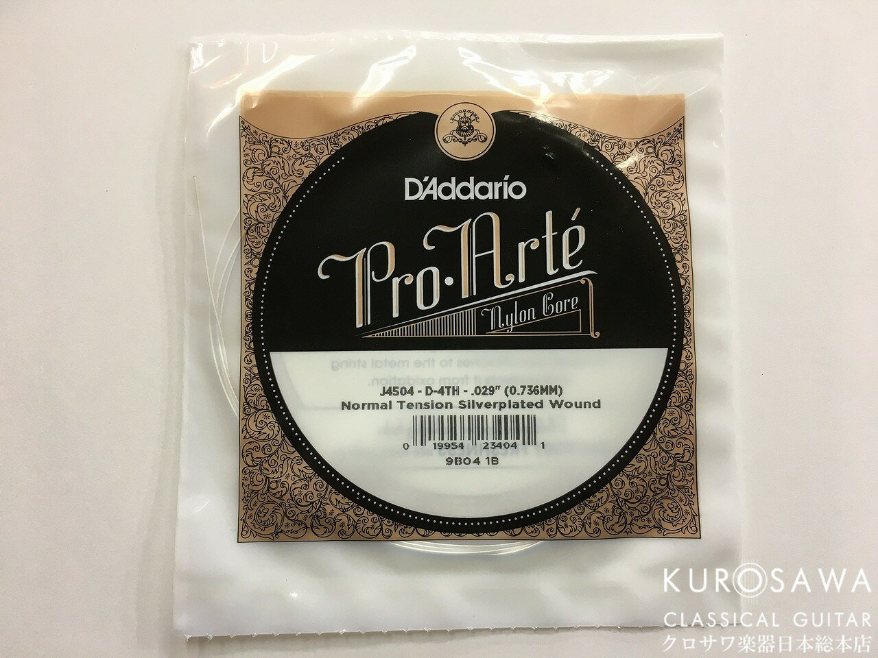 D'Addario 【ネコポスor ゆうパケット対象商品】Pro Arte J4504 バラ弦 Normal Tension【日本総本店2F在庫品】