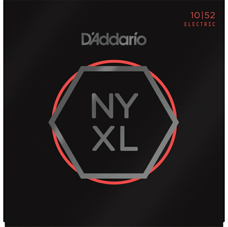 D'Addario NYXL1052 Light Top / Heavey Bottom (10-52 ) 《エレキギター弦》 【ネコポス】