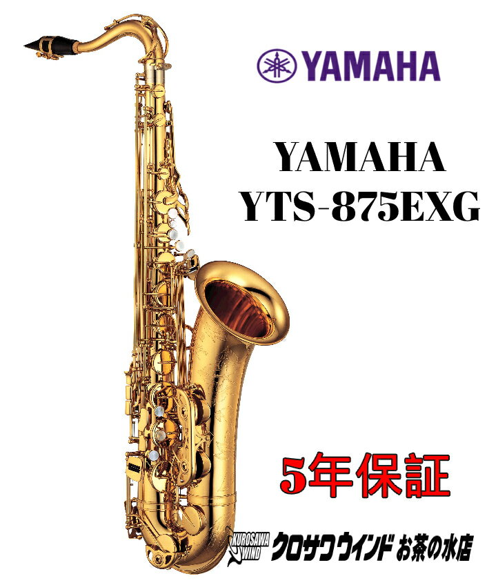 YAMAHA ヤマハ YTS-875EXG 【新品】【ヤマハ】【テナーサックス】【クロサワウインドお茶の水】