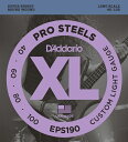 D'Addario EPS190 ProSteels Round Wound 《ベース弦》 ダダリオ 【ネコポス】