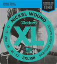 D'Addario EXL158 Nickel Wound, Baritone Light, 13-62 《エレキギター弦》 ダダリオ 【ネコポス】
