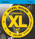 D'Addario EXL180 Nickel Round Wound 《ベース弦》 ダダリオ 【ネコポス】【ご予約受付中】