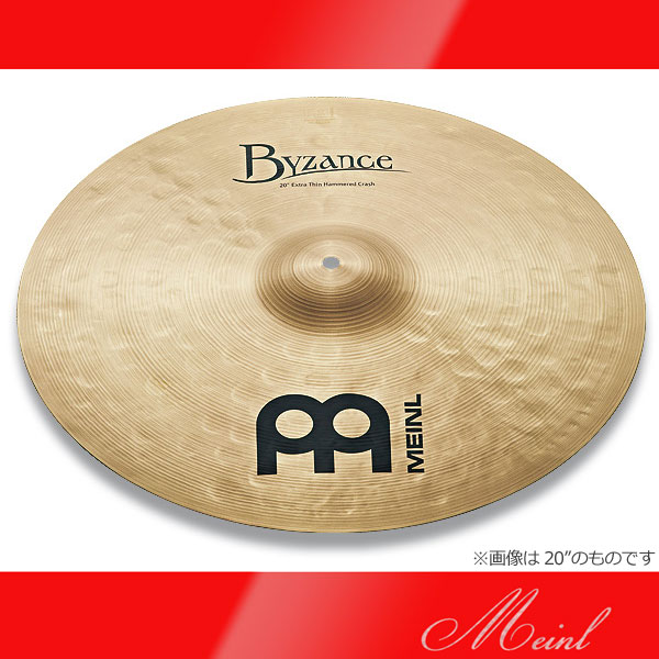 Meinl マイネル Byzance Traditional シリーズ Extra Thin Hammered Crash 18 B18ETHC クラッシュシンバル