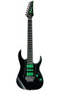 主な特徴 ・メイプル/ウォルナット5pc構造のWizard-7ネック、w/KTSチタニウム・レインフォース ・Ibanez PREMIUMファクトリー製ならではの高コストパフォーマンス ・フレット・エッジ；球面状加工 / 指板エッジ；なめらか処理 / ボディ；選別アメリカン・バスウッド材 ・USA製DiMarzioピックアップ；Blazeを全ポジションで搭載 ・グリーン・カラーのスペシャル・パーツ ・Ibanez Edge-Zero II-7トレモロ・ブリッジ ■ギグバッグ付 Specification Model：UV70P Finish：BK (Black) Neck ：Wizard-7 5pc Maple/Walnut neck w/KTS TITANIUM rods Body：American Basswood Body Fingerboard：Rosewood fingerboard Bridge：Edge-Zero II-7 bridge Neck PU：DiMarzio Blaze (H) neck pu Middle PU：DiMarzio Blaze (S) mid pu Bridge PU：DiMarzio Blaze (H) bridge pu u Hardware color：Cosmo Black Includes：Gig case Neck Dimension Scale：648mm/25.5" Width at Nut：48mm Width at Last Fret：68mm Thickness at 1st：19mm Thickness at 12th：21mm Radius：400mmR クロサワオンラインストアならではのポイント! ・メーカー正規保証書付 ・全ての楽器は検品した後に発送 ・こだわりの安心梱包 ・万が一の事故にも対応の保険付発送