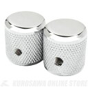 Fender Pure Vintage 039 58 Telecaster Knurled Knobs, Chrome/Aluminum (2個)《ノブ》【ご予約受付中】【ONLINE STORE】