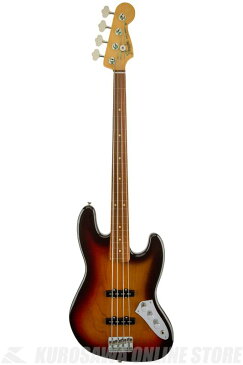 Fender Jaco Pastorius Jazz Bass, Fretless, Pau Ferro Fingerboard, 3-Color Sunburst 《ベース》【ONLINE STORE】