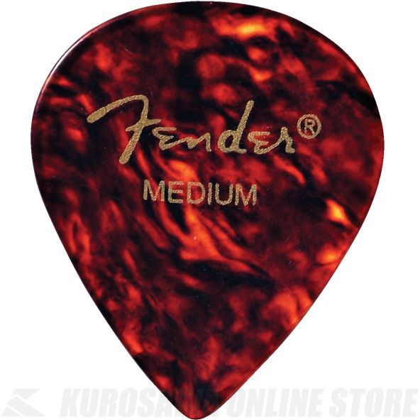 Fender 551 Shape Picks, 12 Count, Shell, Thin (12枚)《ピック》【ネコポス】【ONLINE STORE】