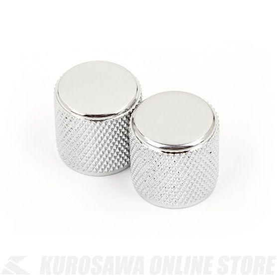 Fender Telecaster/Precision Bass Knobs, Knurled Chrome (2個)《ノブ》【ご予約受付中】【ONLINE STORE】