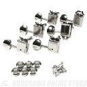 Fender Pure Vintage Guitar Tuning Machines, Nickel/Chrome, (6個)《ギターパーツ/ペグ》【ご予約受付中】【ONLINE STORE】