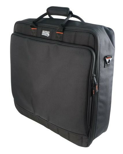 G-Mixerbag Series 20″ x 20″ x 5.5″ ミキサー/ギア・バッグ G-MIXERBAG-2020 アップデート型パッド入りナイロン・ミキサーまたはイクイップメント・バッグ；20″ X 20″ X 5.5″ ●特徴 丈夫なナイロン・エクステリア 10mm デュアル・レイヤー・パッド入り保護 保護トリコット裏打ちインテリア 取り外し可能なショルダー・ストラップ & 快適なウェブ・ハンドル 外部ストレージ・ポケット + コード管理 ●内装寸法 Interior Length 20 " Interior Width 20 " Interior Height 5.5 " ●外装寸法 Exterior Length 21 " Exterior Width 21 " Exterior Height 5.5 " Exterior Weight 4 lbs ※本商品はケースのみの販売になります。楽器本体体・小物等は付属致しません。