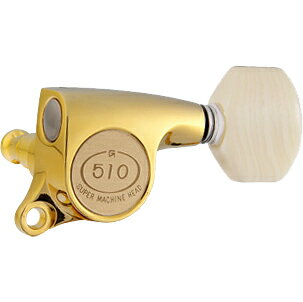 Gotoh / ゴトー SG510 Series for Standard Post SGS510Z (Gold / M07) [対応ヘッド: L6/R6/L3+R3] 《ギターペグ6個set》 【送料無料】【ONLINE STORE】(受注生産品)