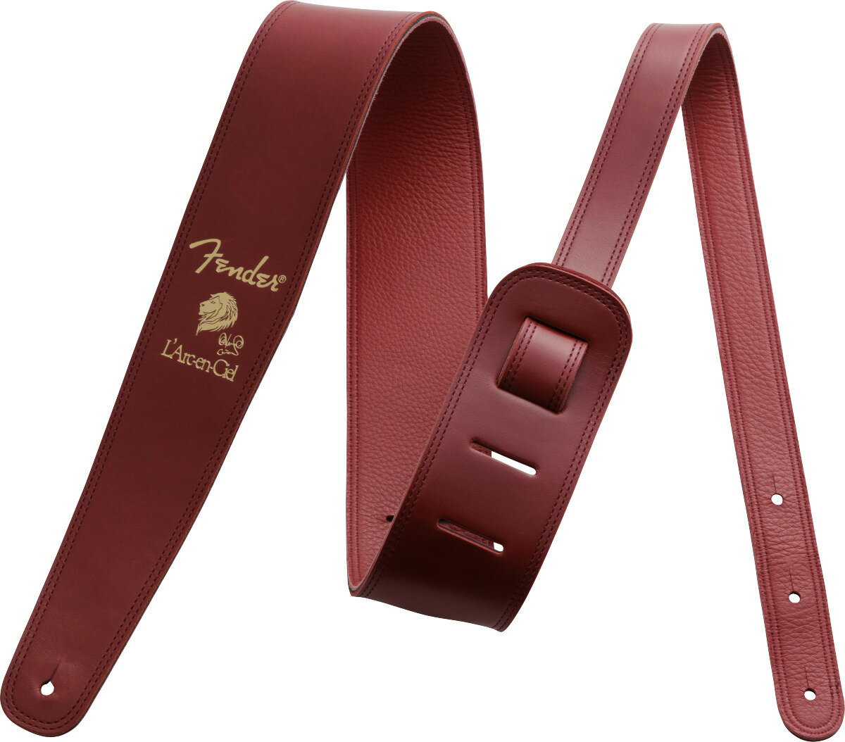 Fender フェンダー KEN SIGNATURE STRAP RED ラルク ギターストラップ【ONLINESTORE】【ONLINE STORE】