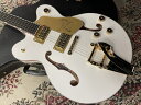 Gretsch G6636T Players Edition White Falcon Center Block Double-Cut (#JT23114685)【G-CLUB 渋谷店】