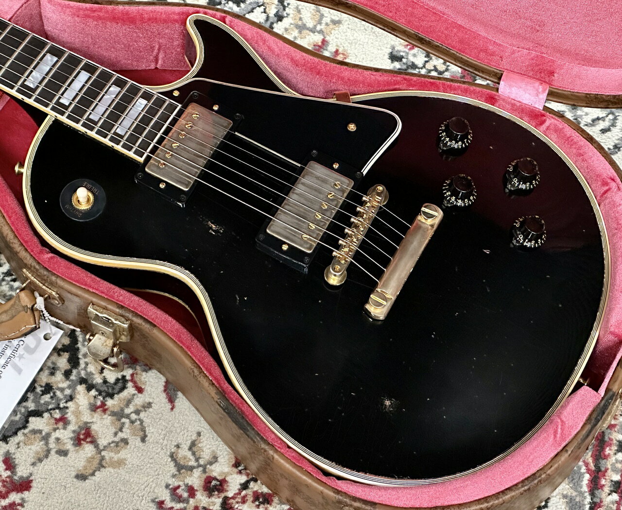 Gibson Custom Shop Murphy Lab 1957 Les Paul Custom 2-Pickup Ebony Ultra Heavy Aged s/n 7 44093.99kgۡG-CLUB ëŹ