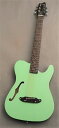 SCHECTER OL-FL Satin Surf Green【エレキ風アコギ】【テレシェイプ】【15回払い無金利】【G-CLUB 渋谷店】