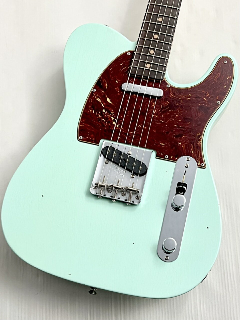 Fender Custom Shop Limited Edition 1963 Telecaster Journeyman Relic Aged Surf Green ≒3.35kg #CZ585098【G-CLUB 渋谷店】
