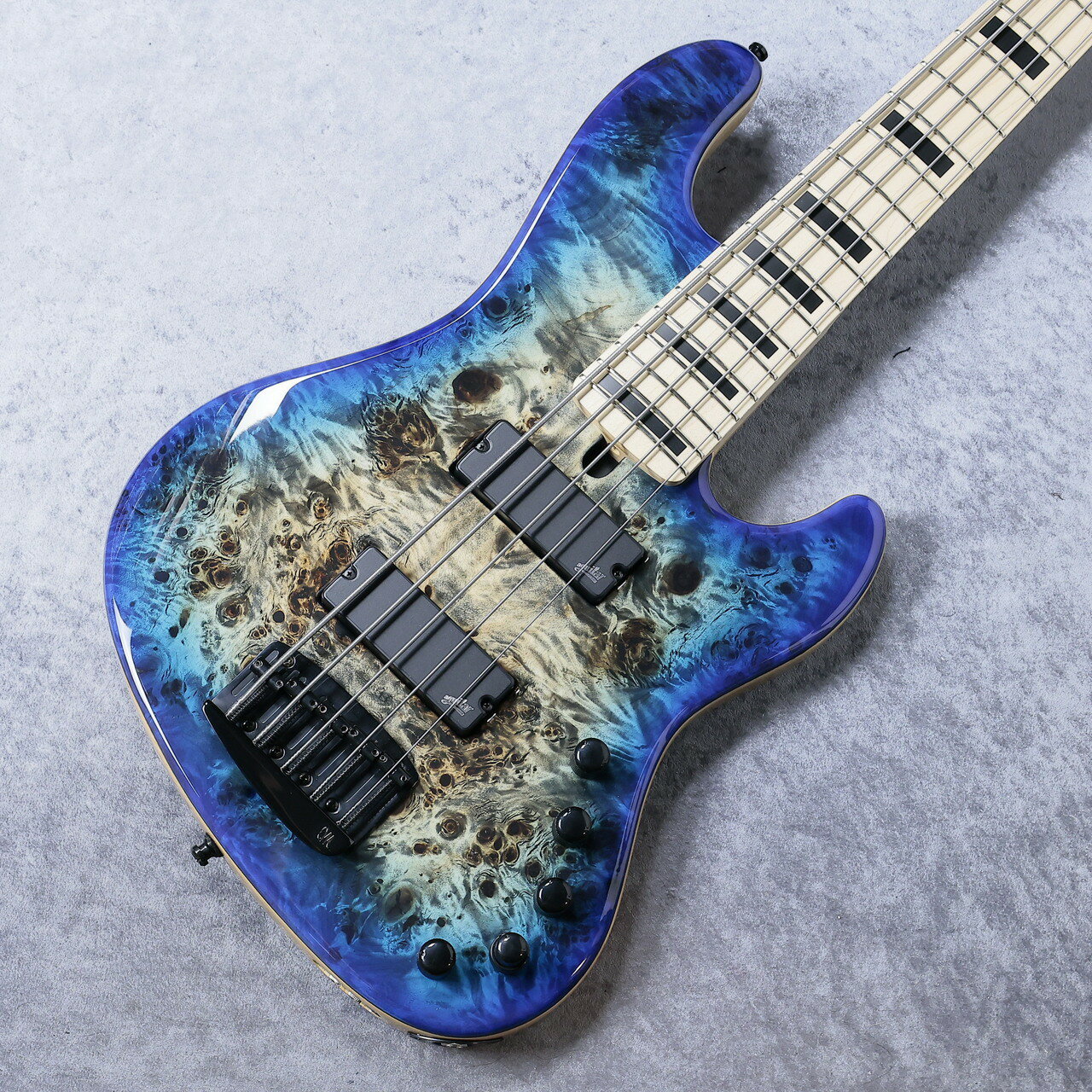 MAYONES Jabba Custom EP 5st - Trans Jeans Black 3Tone Blue Burst - 【4.42kg】【G-CLUB UMEDA】