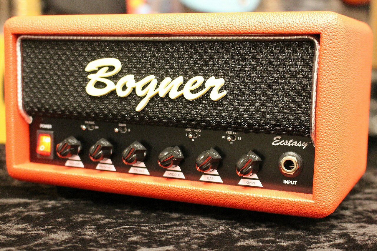 Bogner Ecstasy Mini Head Custom Color 〜Red Tolex / Black Grill / Silver〜 【送料無料】【Takファン必見】【池袋店】